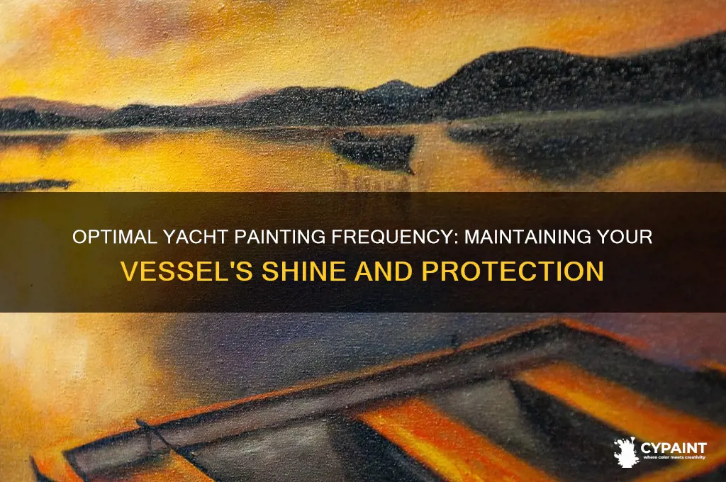 how often should a yacht be painted