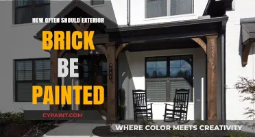 Exterior Brick Painting: Optimal Frequency for Durability and Aesthetics