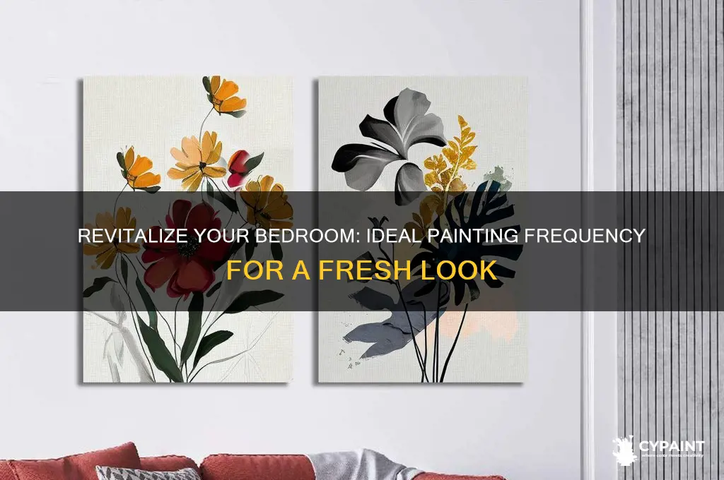 how often should i paint my bedroom