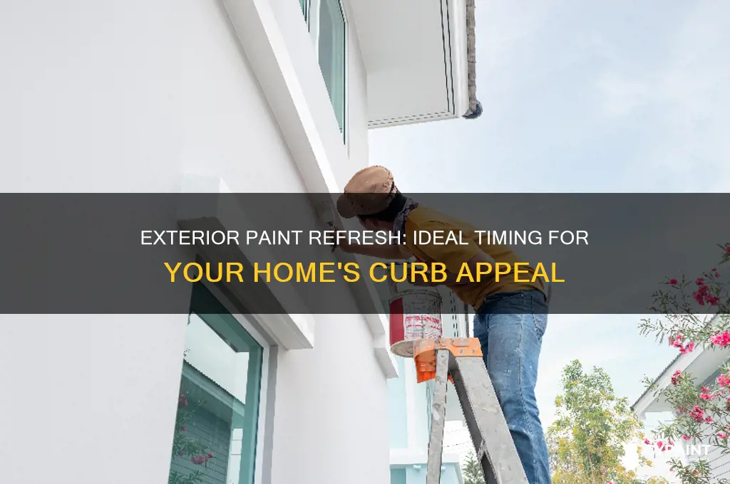 how often should i paint my home exterior
