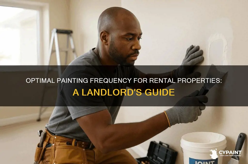 how often should rental property be painted