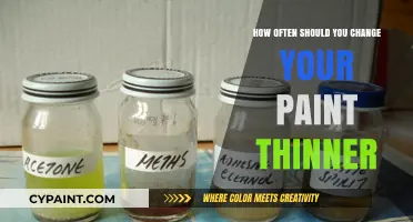 Optimal Paint Thinner Replacement Frequency: A Guide for Painters