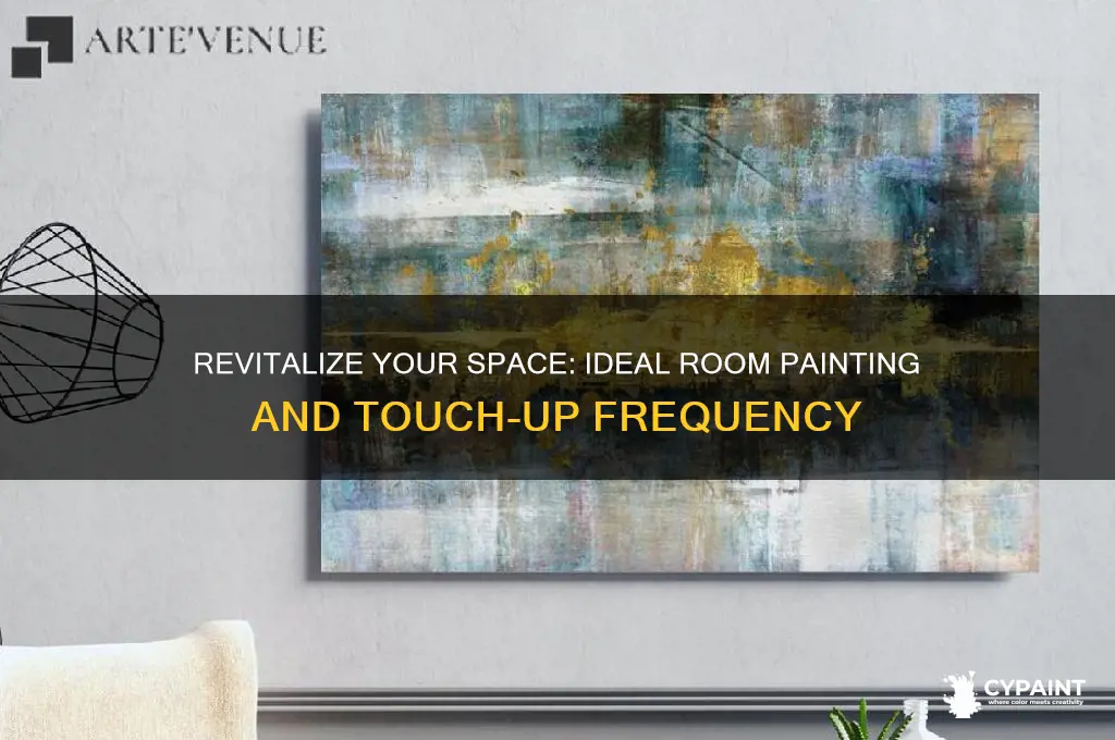 how often should you paint a room or touch up