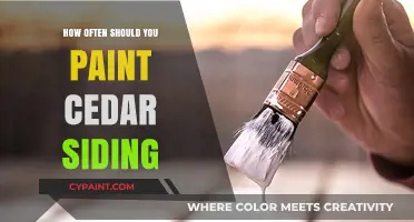 Cedar Siding Maintenance: Optimal Painting Frequency for Longevity and Beauty