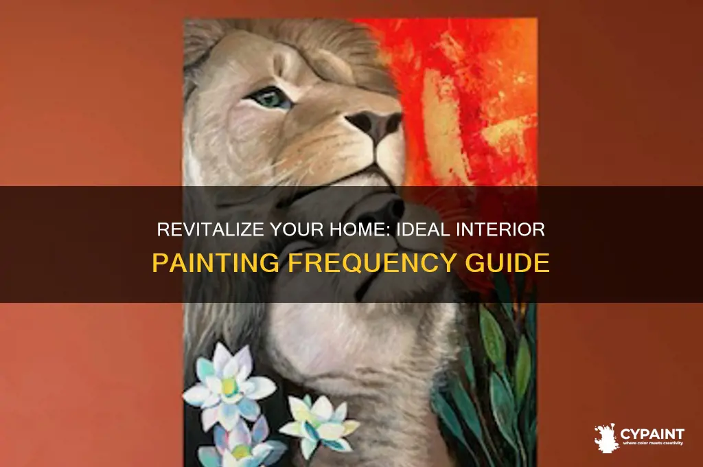 how often should you paint the interiror of your home