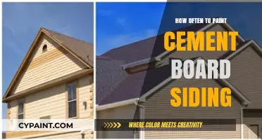 Cement Board Siding Maintenance: Optimal Painting Frequency Guide