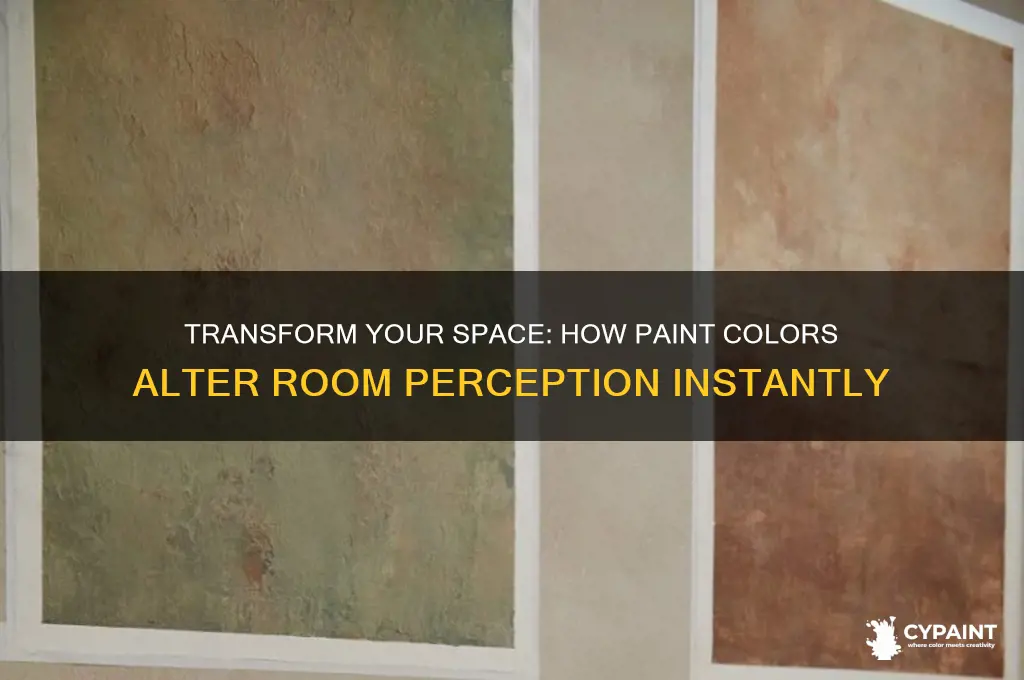 how paint changes the size of a room