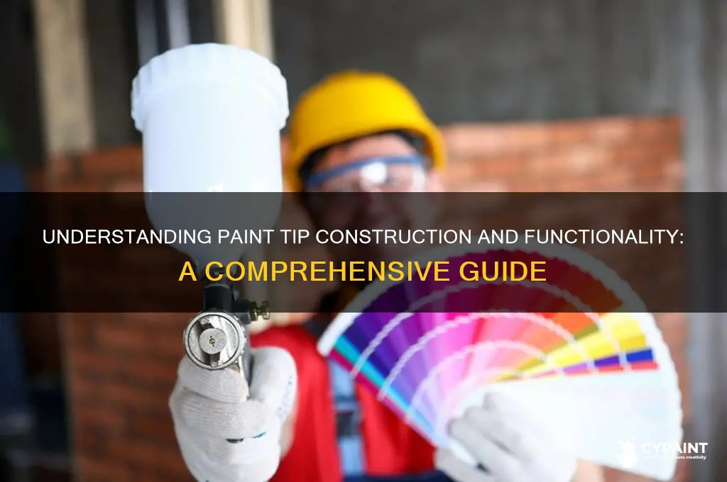 how paint tip is constructed how it works