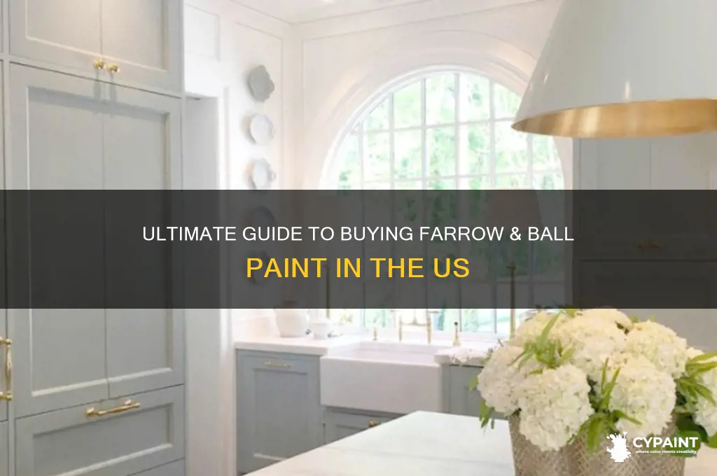 how purchase fallow and ball paint in us