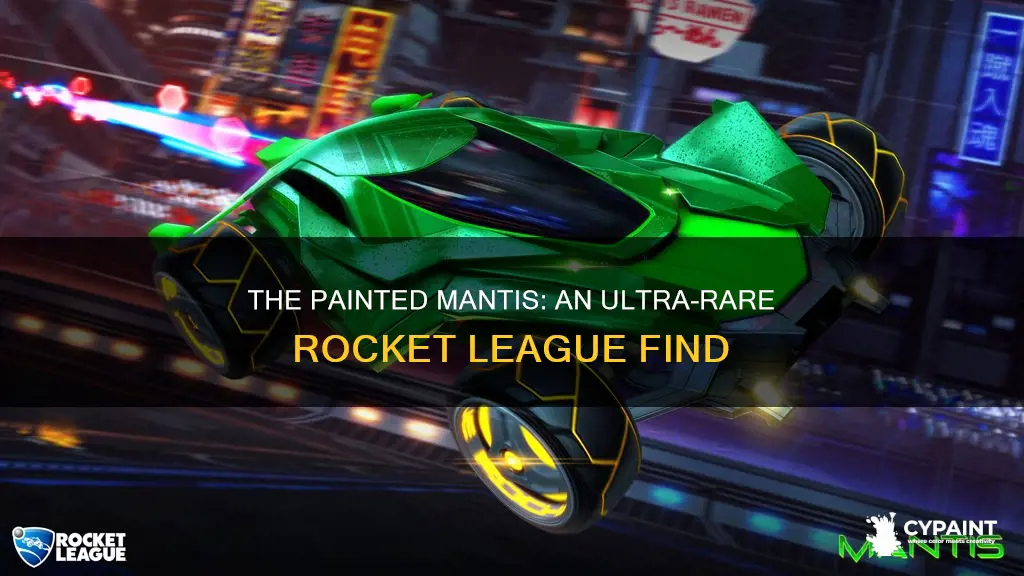 how rare is a certfied painted mantis rocket league