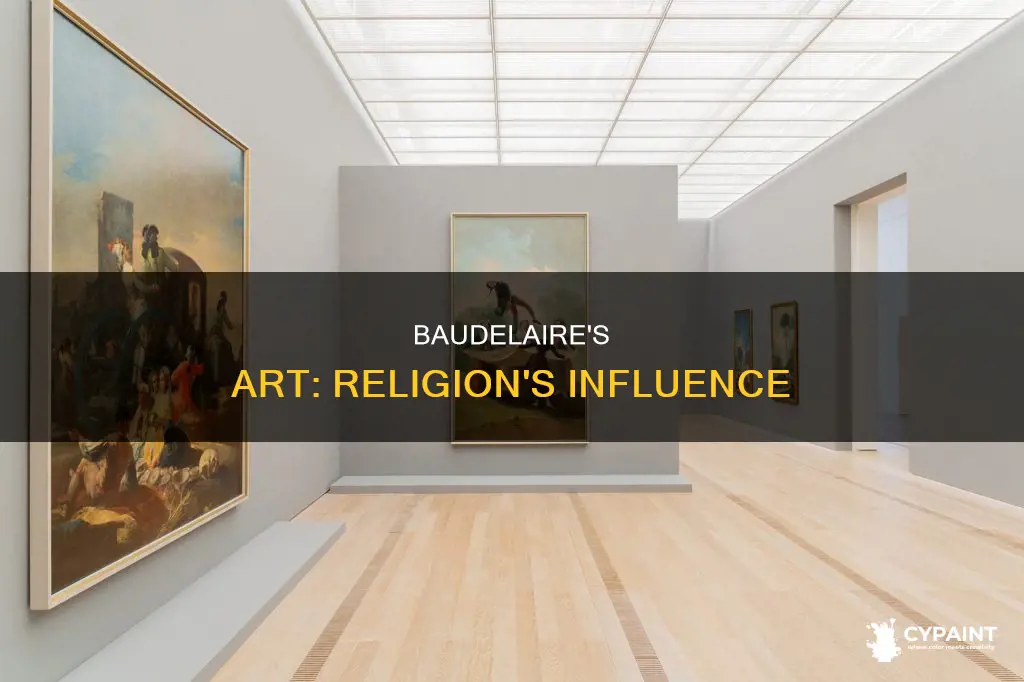 how relgion influence the painter of modern art baudelair