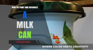 From Dairy to Decor: Transforming Milk Cans into Artistic Masterpieces