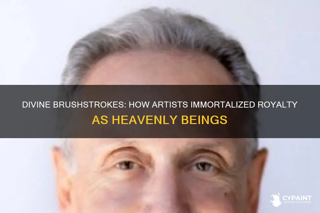 how royalty was painted to look divine