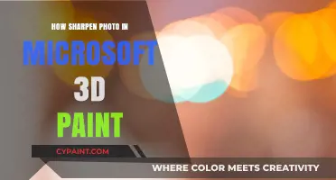 Enhance Your Images: Sharpening Photos in Microsoft 3D Paint Easily