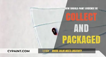 Proper Collection and Packaging of Paint Evidence for Forensic Analysis