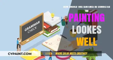 Correcting 'The Painting Lookes Well': Grammar Tips for Clear Writing
