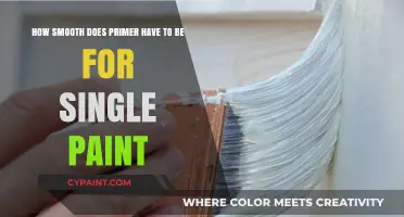 Achieving the Perfect Primer Smoothness for Single-Coat Paint Application