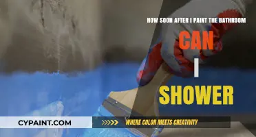 Bathroom Paint Drying Time: When Can You Shower Safely?
