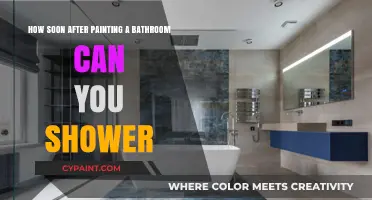 When Can You Shower After Painting Your Bathroom?