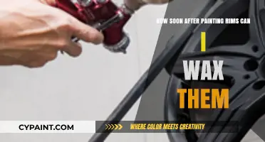 Waxing Newly Painted Rims: How Long to Wait?