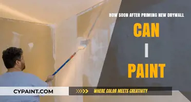 Primer Dry Time: Painting New Drywall