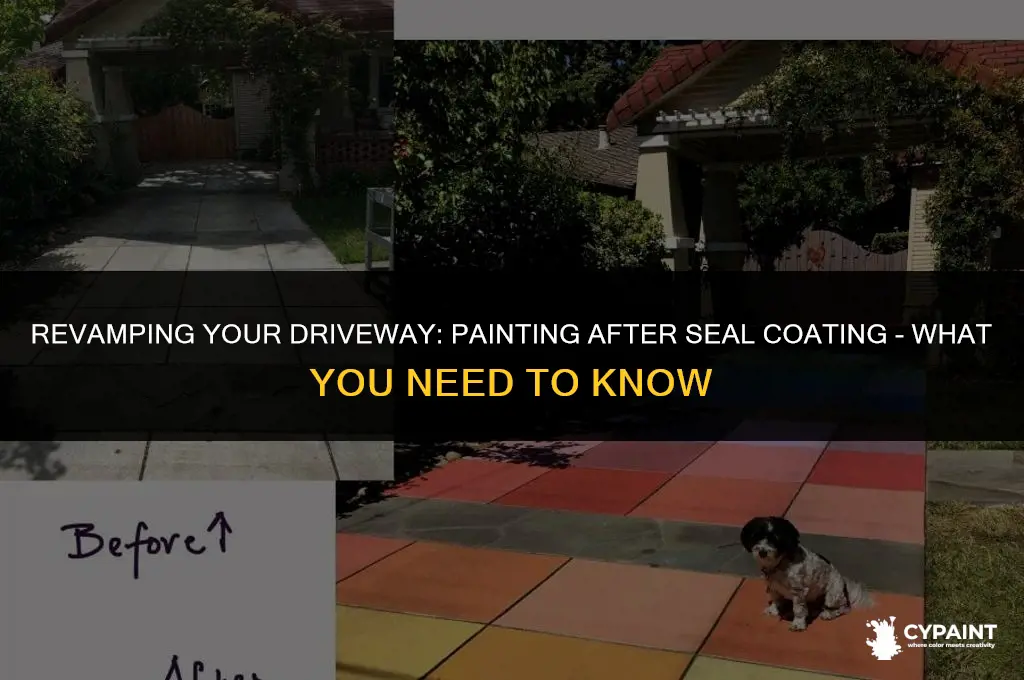 how soon after seal coating can i paint