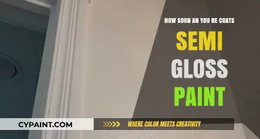 When to Re-coat Semi-Gloss Paint