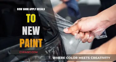Perfect Timing: Applying Decals to Freshly Painted Surfaces Safely