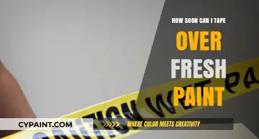 Painting Tips: The Optimal Time to Tape Over Fresh Paint