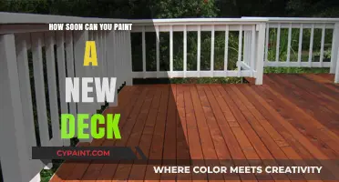 Revamping Your Outdoor Space: The Ideal Time to Paint a New Deck