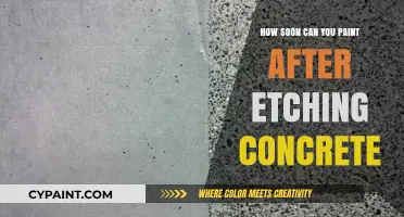 Revamping Your Space: The Optimal Time to Paint After Etching Concrete