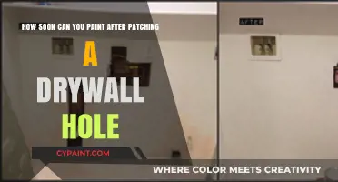 Quick Drywall Repair: When to Paint After Patching a Hole