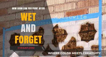 Wet & Forget: Painting Wait Time