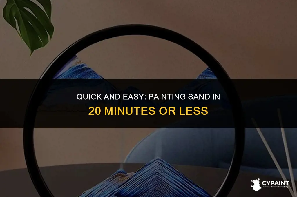 how soon can you paint easy sand 20