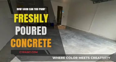 Painting Fresh Concrete: A Guide to Timing and Techniques