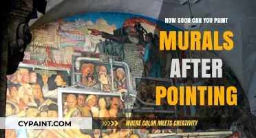 Revitalizing Walls: The Optimal Timing for Painting Murals Post-Pointing