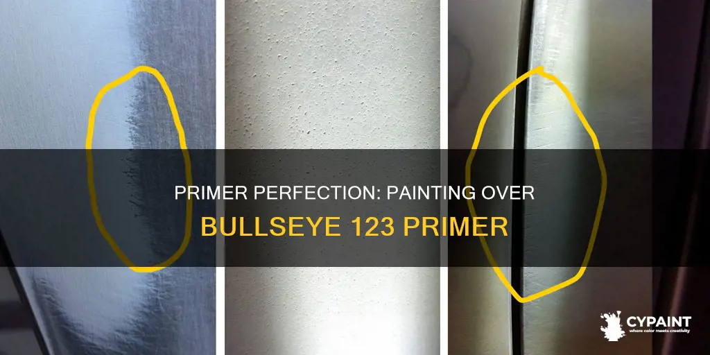 how soon can you paint over bullseye 123 primer