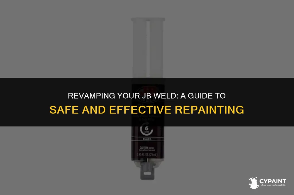 how soon can you paint over jb weld