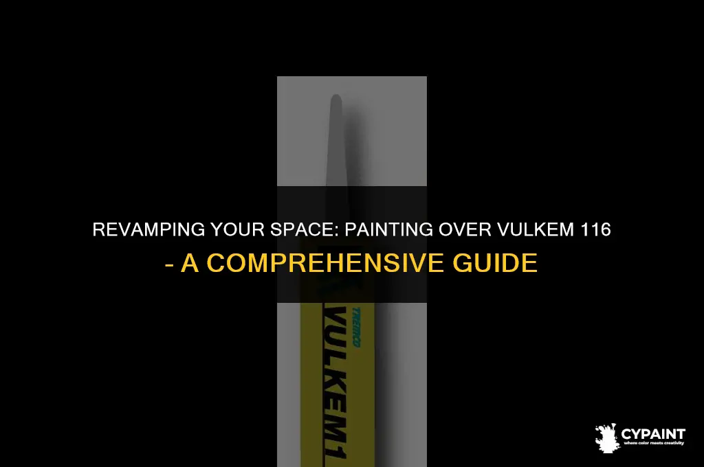 how soon can you paint over vulkem 116