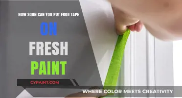 Frog Tape on Fresh Paint: Timing Tips for Perfect Results