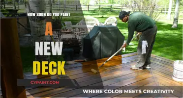 When to Paint a New Deck: Timing Tips for Longevity