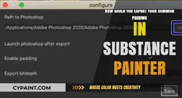 Efficiently Exporting Common Padding in Substance Painter: A Step-by-Step Guide