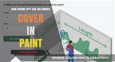 Paint Coverage: 128 Ounces for Your Square Footage