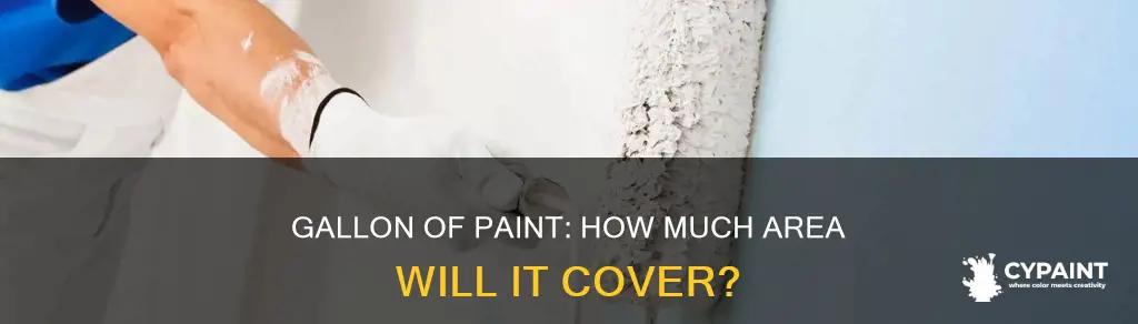 how square feet does a gallon of paint cover