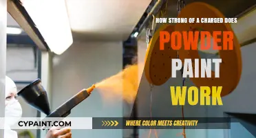 The Power of Powder Paint: How Strong is the Charge?