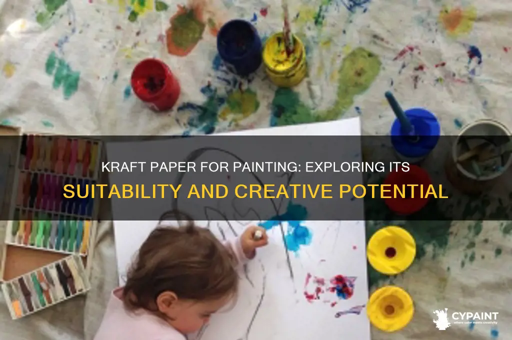 how suitable is kraft paper for painting