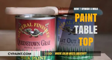 Mastering Milk Paint: Tips for Finishing a Stunning Table Top