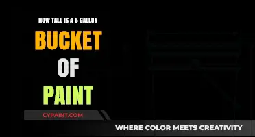 The Height of a 5-Gallon Paint Bucket