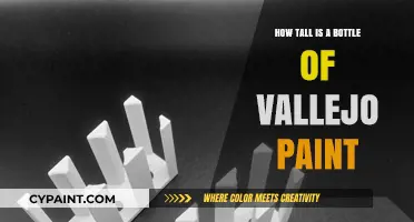 Vallejo Paint Bottle Height: A Comprehensive Size Guide