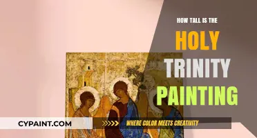 Exploring the Height of the Holy Trinity Painting: A Detailed Look